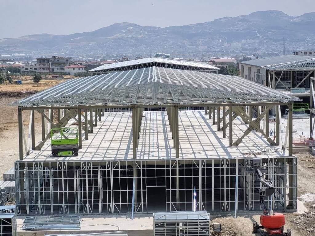 Steel construction manufacturing