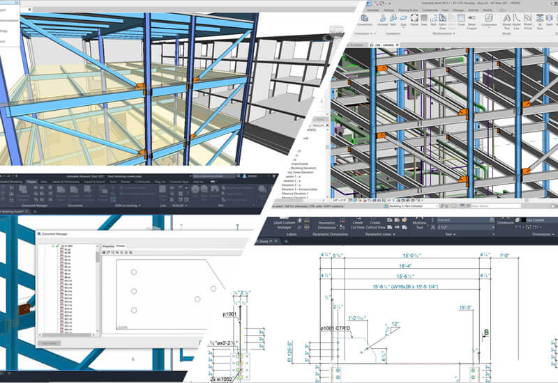 Steel structure design