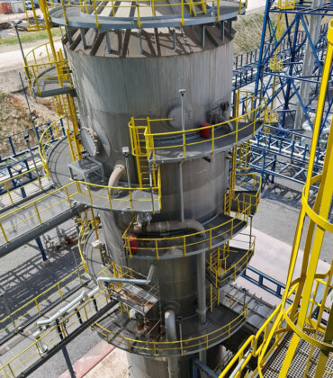 Phosphoric acid Scrubber assembly