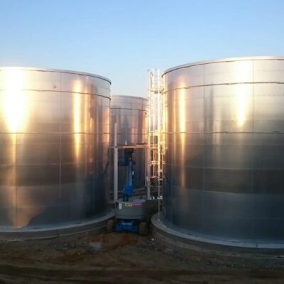 Proses su tank çiftliği
