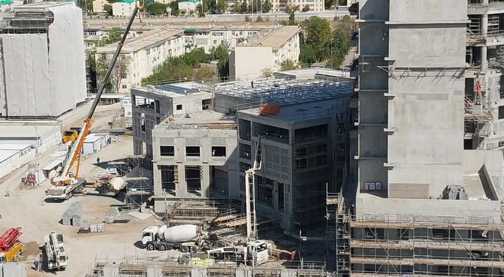 Endüstriyel tesis inşaatı slide resmi